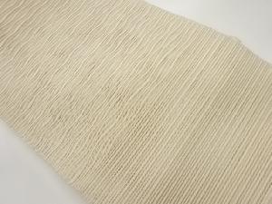 絽綴れよろけ縞模様織出し名古屋帯